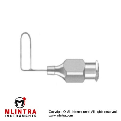 Simcoe Irrigating Lens Nucleus Loop Right Stainless Steel, Gauge 25 Simcoe Irrigating Lens Nucleus Loop Right Stainless Steel, Gauge 25